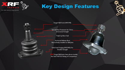 Design_Features XRF Maximum Series Front Upper Control Arm and Ball Joint, 2016-2023 Dodge Durango