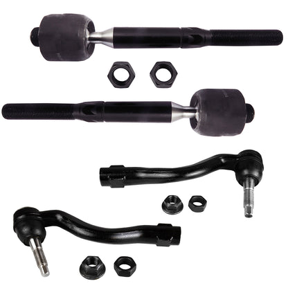 XR4PCDDKIT XRF Platinum Series Tie Rod End Kit, 2016-2024 Dodge Durango with Electric Steering