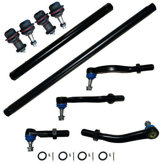 XRF10PCJKIT XRF 10 Piece Heavy Duty Front End Kit, Jeep 2020-2025 Jeep Gladiator JT, 2018-2025 Wrangler JL