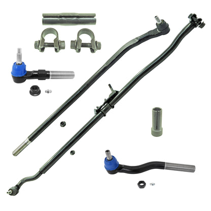 XRF6PCJKKIT XRF Titanium/Platinum Front End Kit, 2007-2018 Jeep Wrangler JK 6 Piece Tie Rod Kit