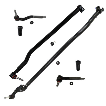 XRF6PCJPKIT-M186 XRF Platinum Series Front End Kit, Jeep 2020-2025 Gladiator JT, 2018-2025 Wrangler JL Dana M186 Front Axle 6 Piece Tie Rod Kit