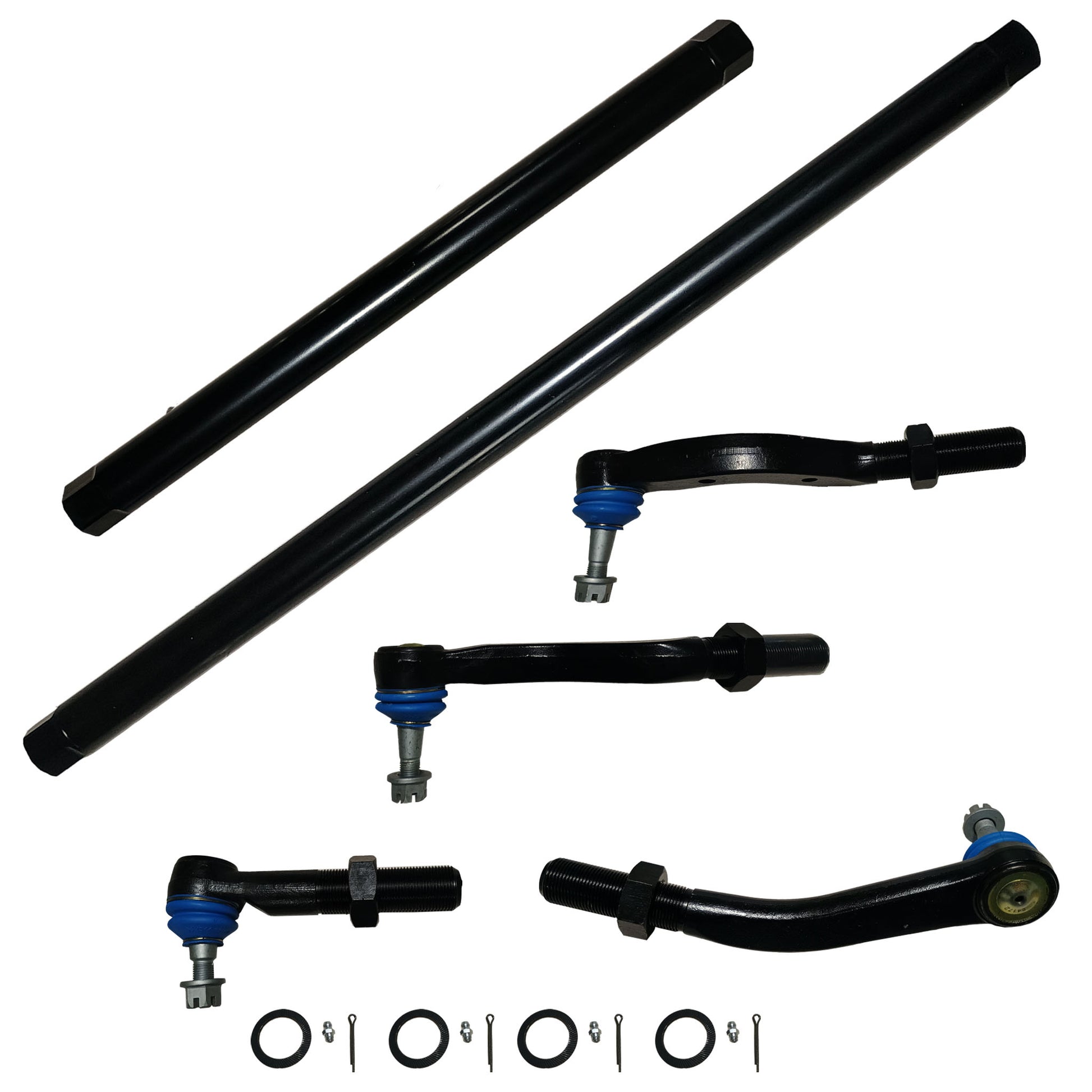 XRFJTRK XRF Heavy Duty Tie Rod Kit, Jeep 2020-2025 Jeep Gladiator JT, 2018-2025 Wrangler JL