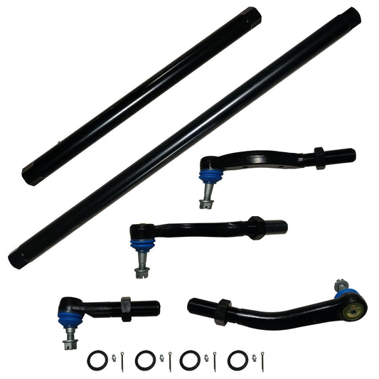XRFJTRK XRF Heavy Duty Tie Rod Kit, Jeep 2020-2025 Jeep Gladiator JT, 2018-2025 Wrangler JL